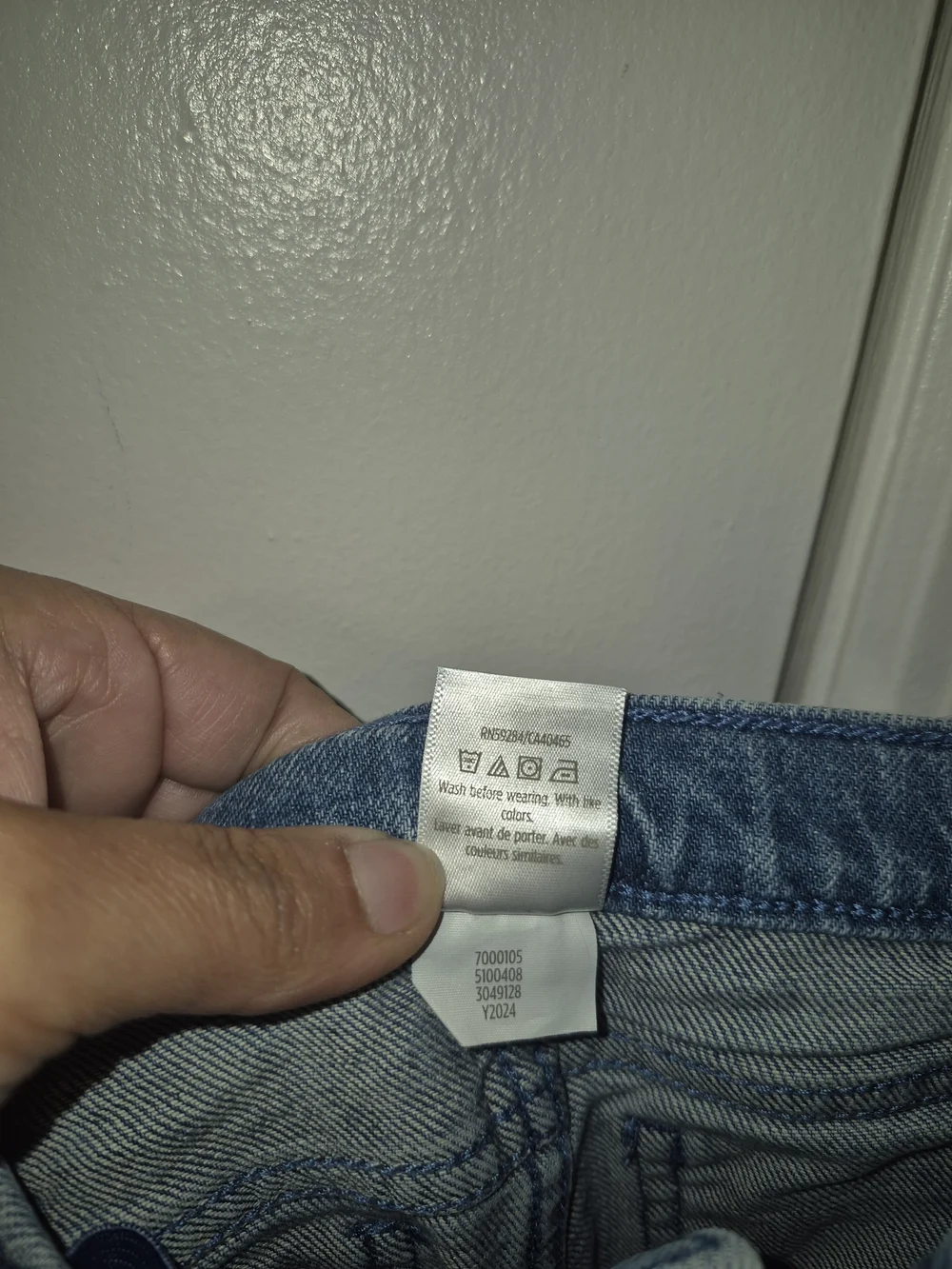 Gymboree Size 5T Girls' Light Blue Wide-Leg Jeans
